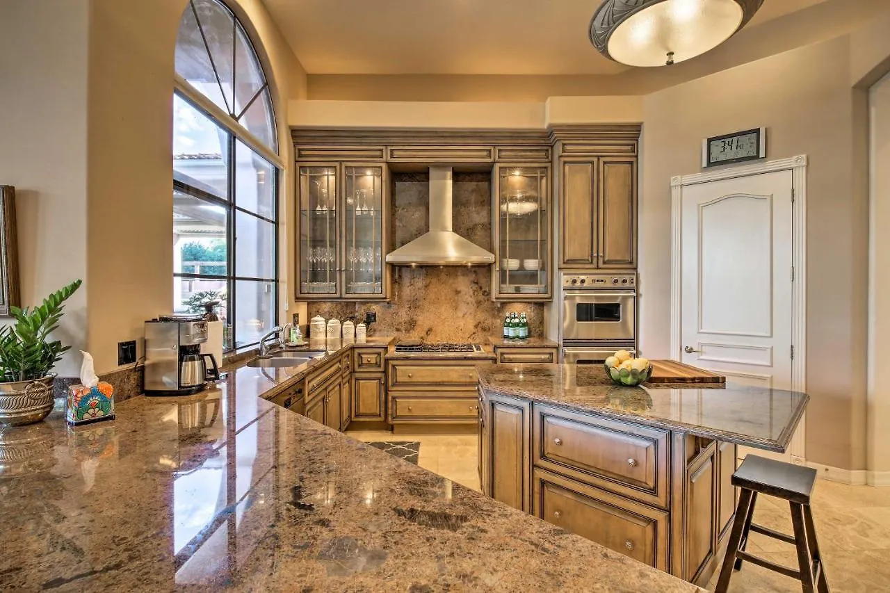 סקוטסדייל Lavish Paradise Valley Home With Sports Court And Pool 0*,